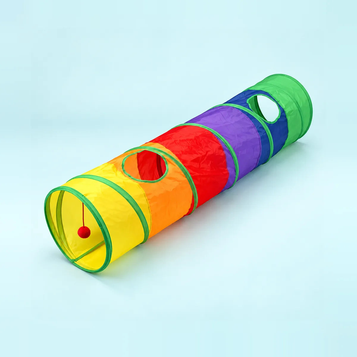 מנהרה לחתול מתקפלת - ישרה, 115 ס"מ